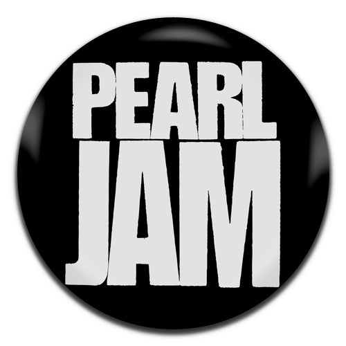 Pearl Jam Alternative Rock Grunge 90's Black 25mm / 1 Inch D-pin Button Badge