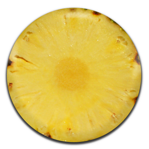 Pineapple Slice Fruit 25mm / 1 Inch D-pin Button Badge