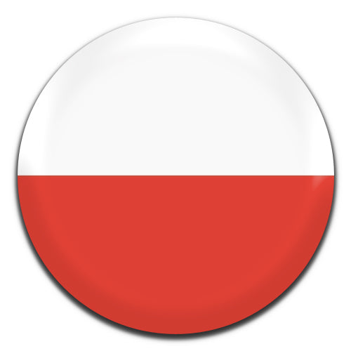Poland Flag 25mm / 1 Inch D-pin Button Badge