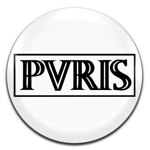 Pvris Synth Pop Rock 00's White 25mm / 1 Inch D-pin Button Badge