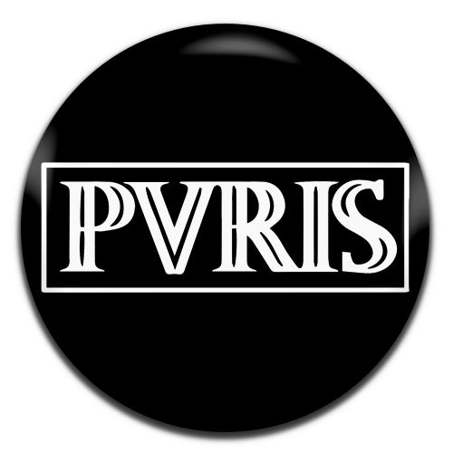 Pvris Synth Pop Rock 00's Black 25mm / 1 Inch D-pin Button Badge