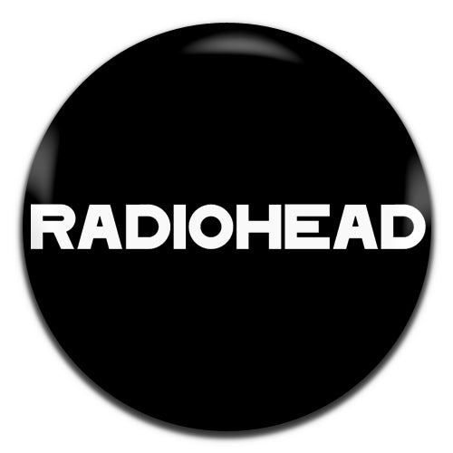 Radiohead Indie Alternative Rock 90's Black 25mm / 1 Inch D-pin Button Badge