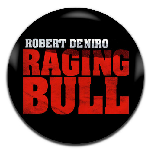 Raging Bull Movie Boxing Film 80's 25mm / 1 Inch D-pin Button Badge