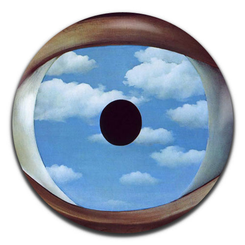 Rene Magritte The False Mirror Art Painting 25mm / 1 Inch D-pin Button Badge