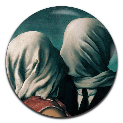 Rene Magritte The Lovers Art Painting 25mm / 1 Inch D-pin Button Badge