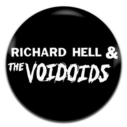 Richard Hell The Voidoids Punk Rock 70's 80's Black 25mm / 1 Inch D-pin Button Badge