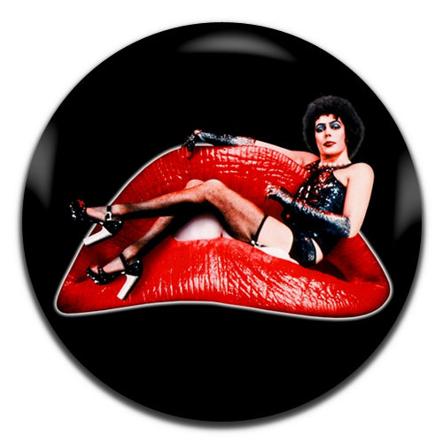 Rocky Horror Picture Show Mouth Musical Movie Film Theatre 70's 25mm / 1 Inch D-pin Button Badge
