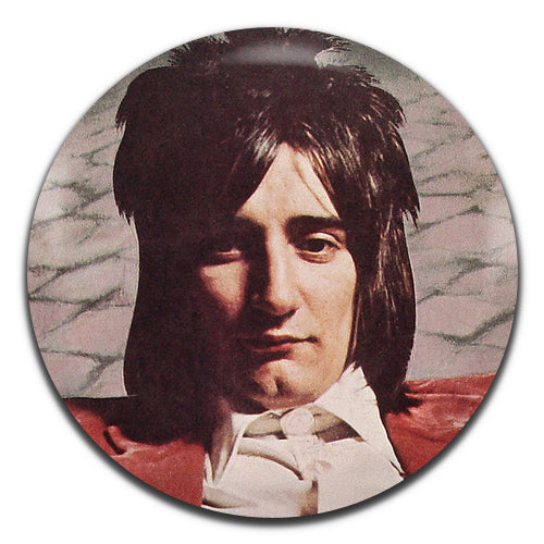 Rod Stewart Pop Rock Singer 70's Colour 25mm / 1 Inch D-pin Button Badge