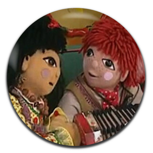 Rosie & Jim Kids Children's TV Retro 90's 25mm / 1 Inch D-pin Button Badge