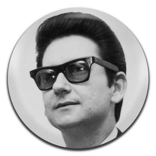 Roy Orbison Rock & Roll Pop 50's 60's Black & White 25mm / 1 Inch D-pin Button Badge