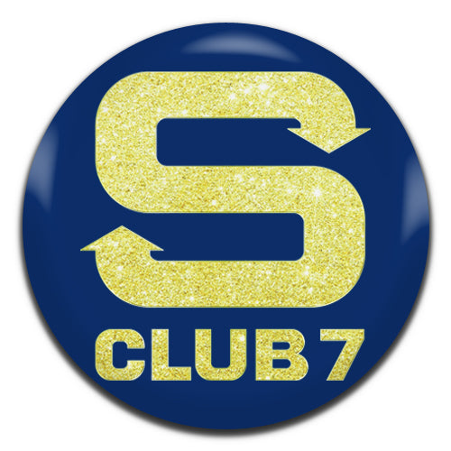 S Club 7 Pop Group 90's 00's 25mm / 1 Inch D-pin Button Badge