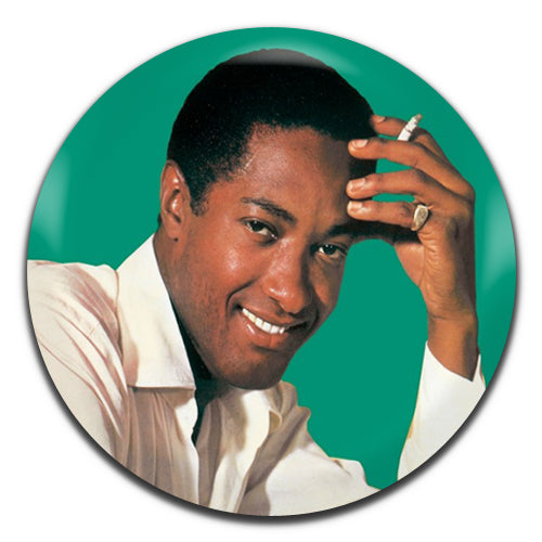 Sam Cooke Soul Singer 50's 60's 25mm / 1 Inch D-pin Button Badge