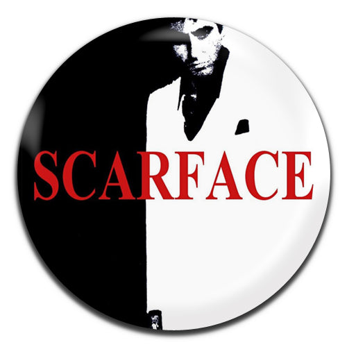 Scarface Gangster Movie Film 80's 25mm / 1 Inch D-pin Button Badge