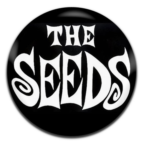 The Seeds Black Psychedelic Garage Rock Band 60's 25mm / 1 Inch D-pin Button Badge