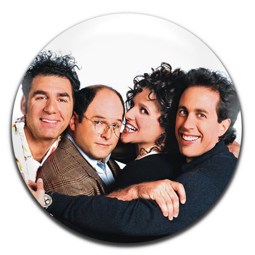 Seinfeld Cast TV Comedy 90's 25mm / 1 Inch D-pin Button Badge