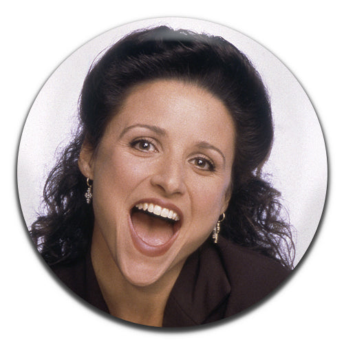 Seinfeld Elaine TV Comedy 90's 25mm / 1 Inch D-pin Button Badge