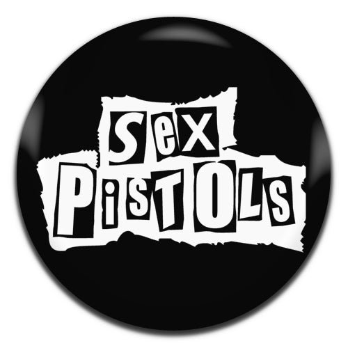 Sex Pistols Black White Punk Rock 70's 25mm / 1 Inch D-pin Button Badge