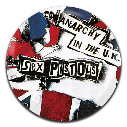 Sex Pistols Anarchy In The UK Punk Rock 70's 25mm / 1 Inch D-pin Button Badge