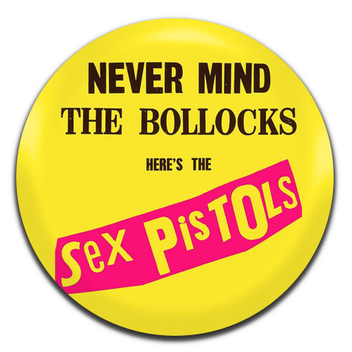 Sex Pistols Never Mind The Bollocks Punk Rock 70's 25mm / 1 Inch D-pin Button Badge