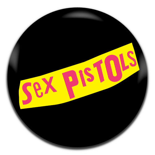 Sex Pistols Black Punk Rock 70's 25mm / 1 Inch D-pin Button Badge