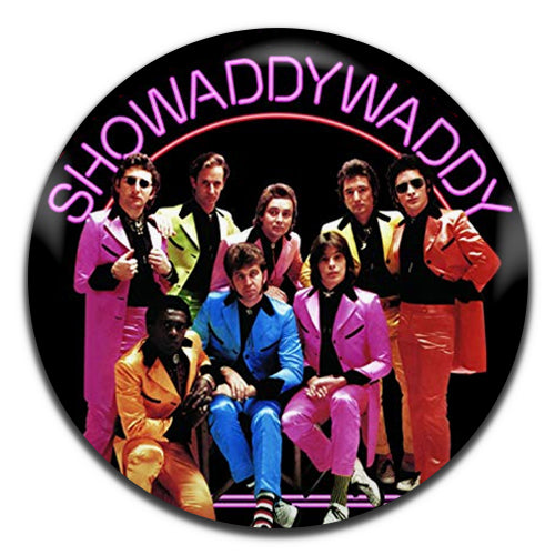 Showaddywaddy Rock Glam 70's 25mm / 1 Inch D-pin Button Badge