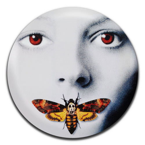 Silence Of The Lambs Movie Horror Film 80's 25mm / 1 Inch D-pin Button Badge