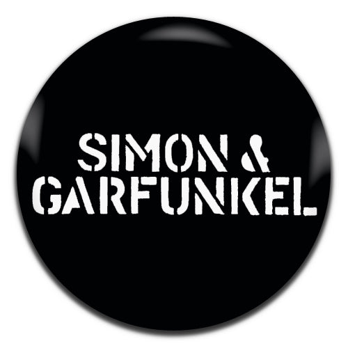 Simon & Garfunkel Black Rock folk Pop 60;'s 70's 25mm / 1 Inch D-pin Button Badge