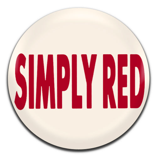 Simply Red Pop Soul 80's 90's 25mm / 1 Inch D-pin Button Badge