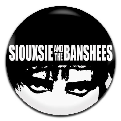 Siouxie And The Banshees Black Punk Rock New Wave Goth 80's 25mm / 1 Inch D-pin Button Badge