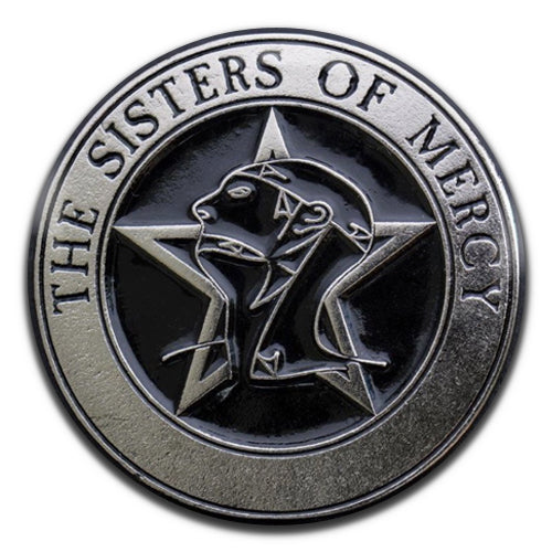 Sisters Of Mercy Rock New Wave Goth 80's 25mm / 1 Inch D-pin Button Badge