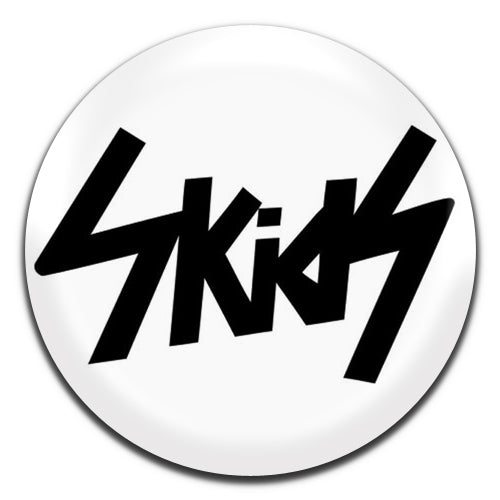 Skids White Punk Rock New Wave 70's 80's 25mm / 1 Inch D-pin Button Badge