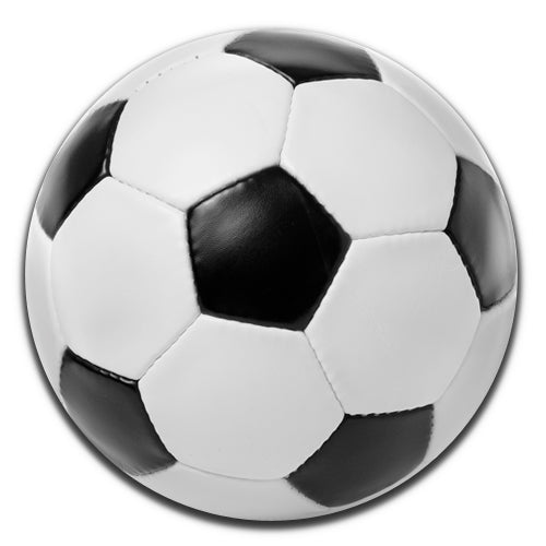 Football Soccer Ball 25mm / 1 Inch D-pin Button Badge