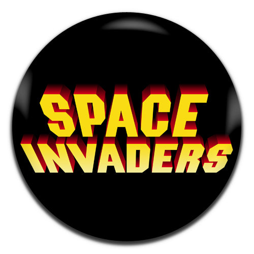 Space Invaders Video Arcade Game 80's Retro 25mm / 1 Inch D-pin Button Badge