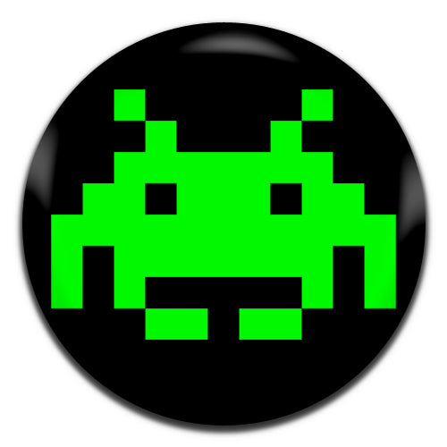 Space Invaders Villian Video Arcade Game 80's Retro 25mm / 1 Inch D-pin Button Badge