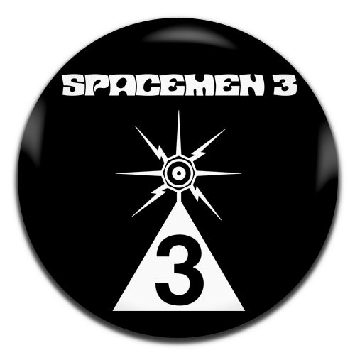 Spacemen 3 Black Triangle Shoegaze Psychedelic Garage Rock Indie 80's 25mm / 1 Inch D-pin Button Badge