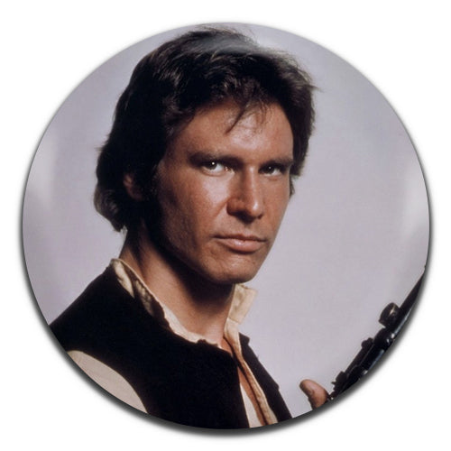 Star Wars Han Solo Sci Fi Movie Film 25mm / 1 Inch D-pin Button Badge