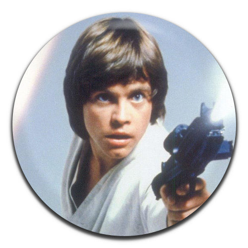 Star Wars Luke Skywalker Sci Fi Movie Film 25mm / 1 Inch D-pin Button Badge