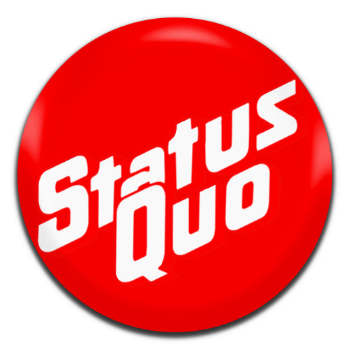 Status Quo Rock 60's 70's 25mm / 1 Inch D-pin Button Badge