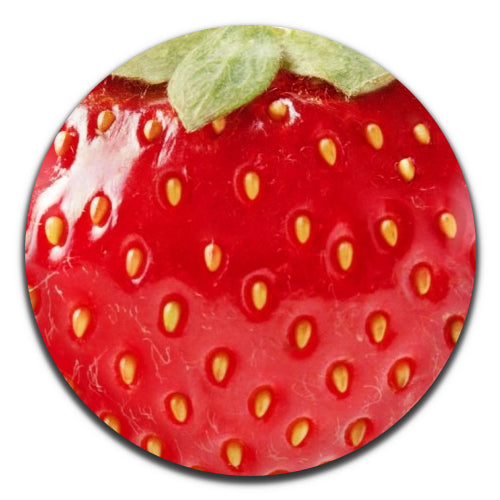 Strawberry Fruit Novelty 25mm / 1 Inch D-pin Button Badge