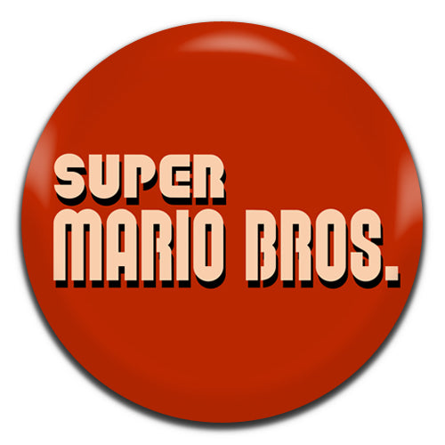 Super Mario Bros Video Game Retro 90's 25mm / 1 Inch D-pin Button Badge