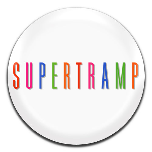 Supertramp White Prog Progressive Rock Pop 70's 25mm / 1 Inch D-pin Button Badge