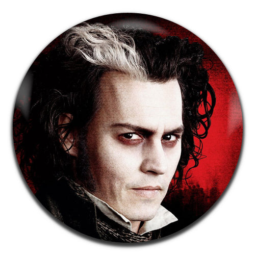 Sweeney Todd Johnny Depp Movie Horror Musical Film 00's 25mm / 1 Inch D-pin Button Badge