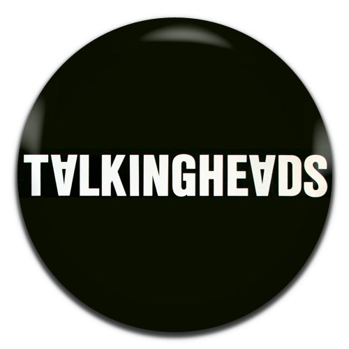 Talking Heads Black Punk Rock New Wave 70's 80's 25mm / 1 Inch D-pin Button Badge