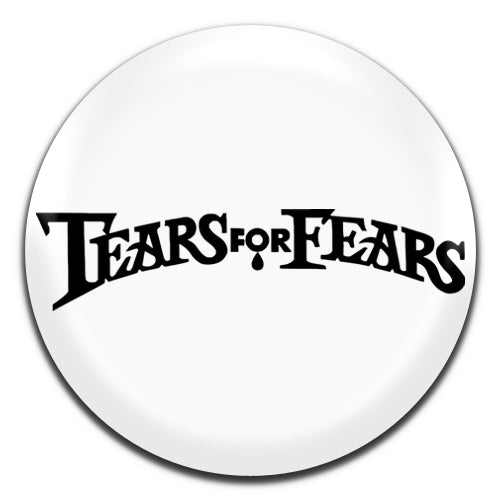 Tears For Fears White New Wave Rock Synth Pop 80's 25mm / 1 Inch D-pin Button Badge