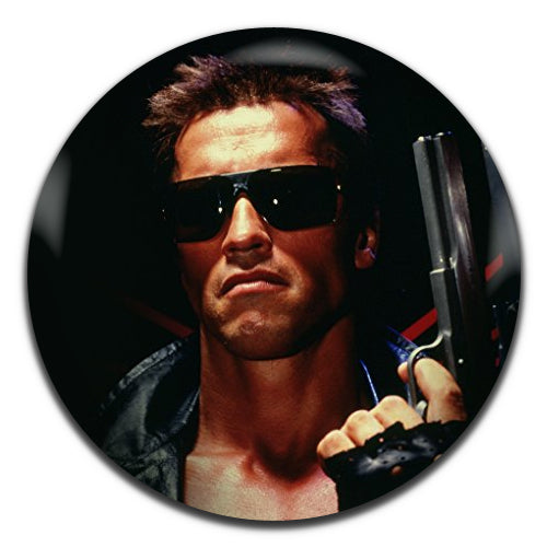 Terminator Movie Sci Fi Film 80's 25mm / 1 Inch D-pin Button Badge