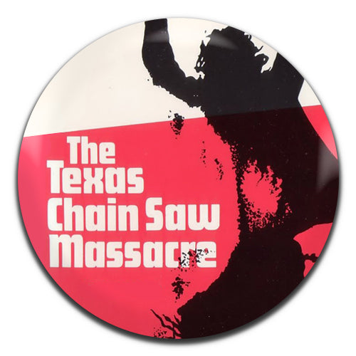 Texas Chain Saw Masssacre Movie Horror Film 70's 25mm / 1 Inch D-pin Button Badge