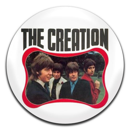 The Creation Psychedelic Rock Mod Garage 60's 25mm / 1 Inch D-pin Button Badge