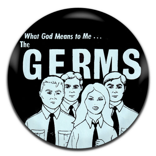 The Germs Punk Rock 70's 25mm / 1 Inch D-pin Button Badge