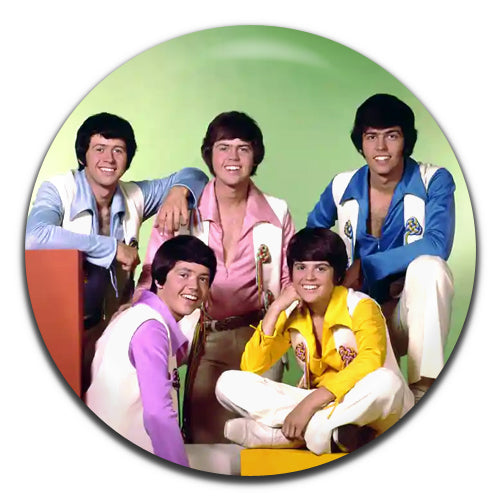 The Osmonds Pop Band 70's 25mm / 1 Inch D-pin Button Badge