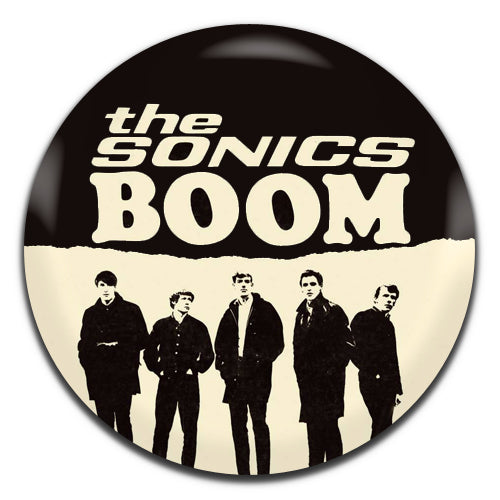 Sonics Boom Garage Rock 60's 25mm / 1 Inch D-pin Button Badge